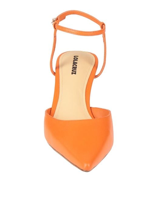 Zapatos de salón Lola Cruz de color Orange