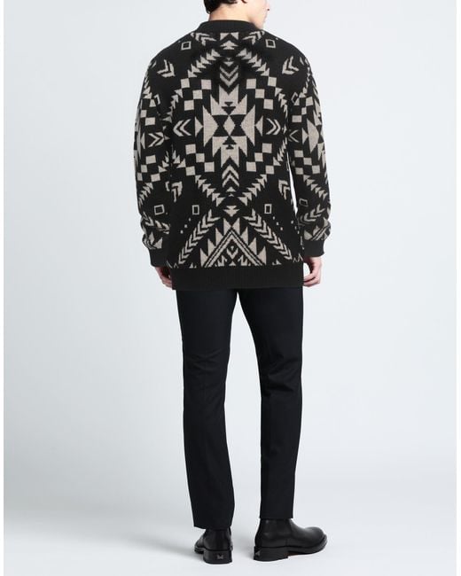 TOOCO Strickjacke in Black für Herren