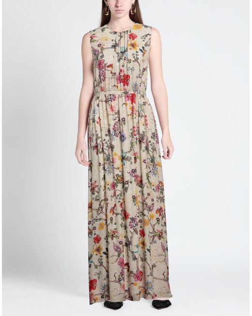 Robe longue Mary Katrantzou en coloris Natural