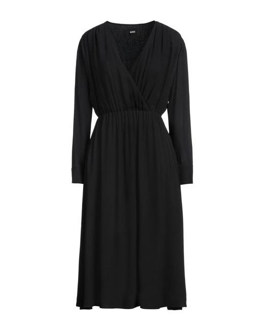 Boss Black Midi-Kleid