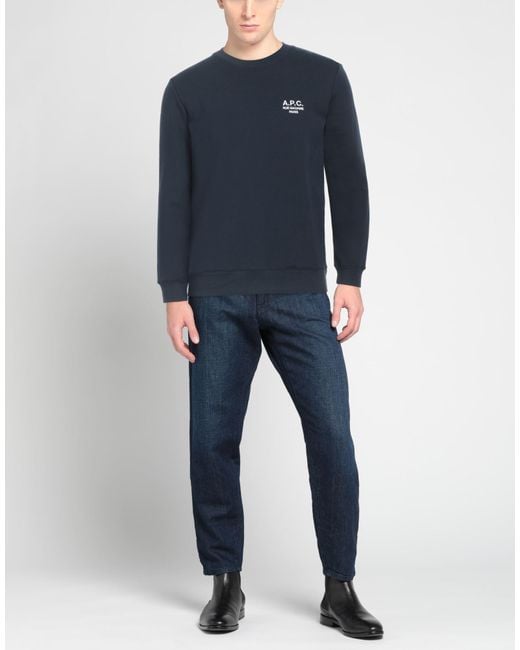 A.P.C. Blue Sweatshirt for men
