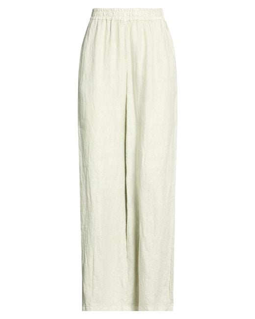 Eleventy White Light Pants Linen