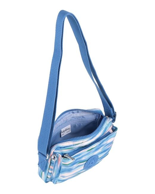 Kipling Blue Shoulder Bag Polyester