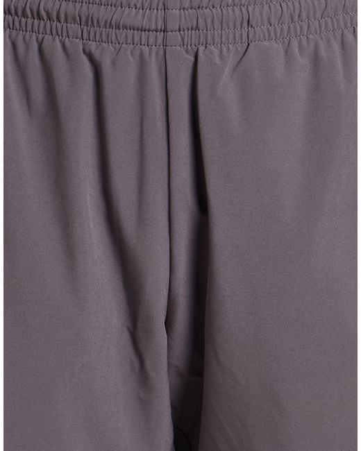 EA7 Gray Taupe Shorts & Bermuda Shorts Polyester, Elastane for men