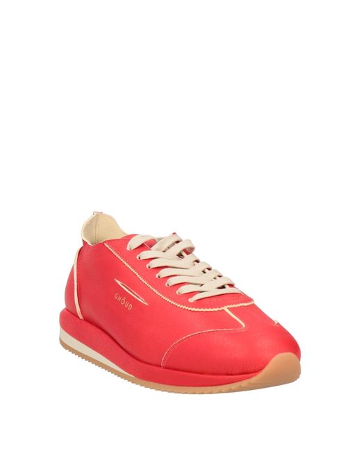 GHOUD VENICE Red Trainers for men