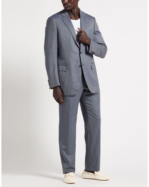 Brioni Blue Suit for men