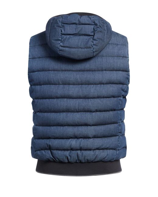 Chompa sin mangas Moorer de hombre de color Blue