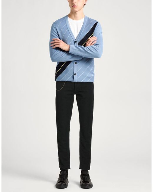 Siviglia Black Pants Cotton, Lyocell, Elastane for men