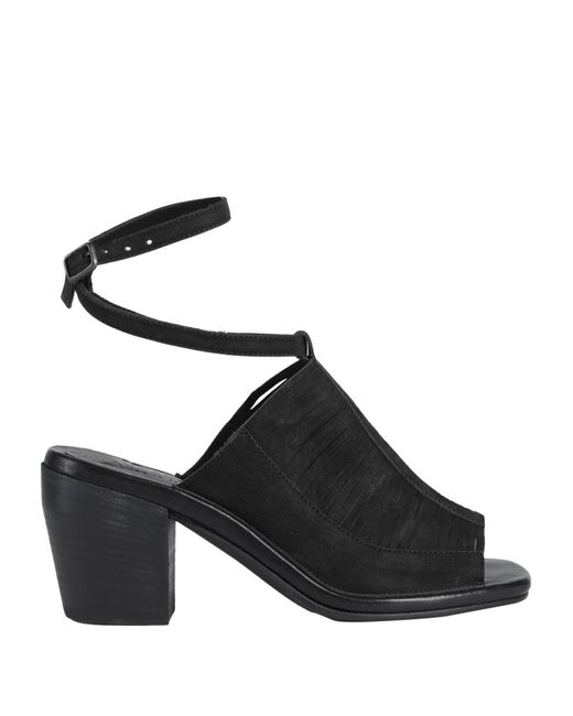 Pantanetti Black Sandals