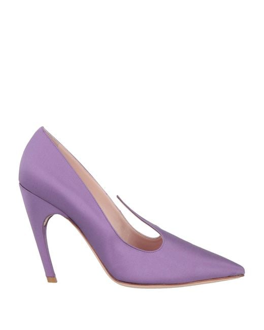 Roger Vivier Purple Pumps