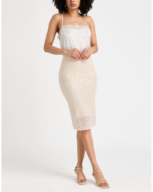 Kaos Natural Midi Skirts