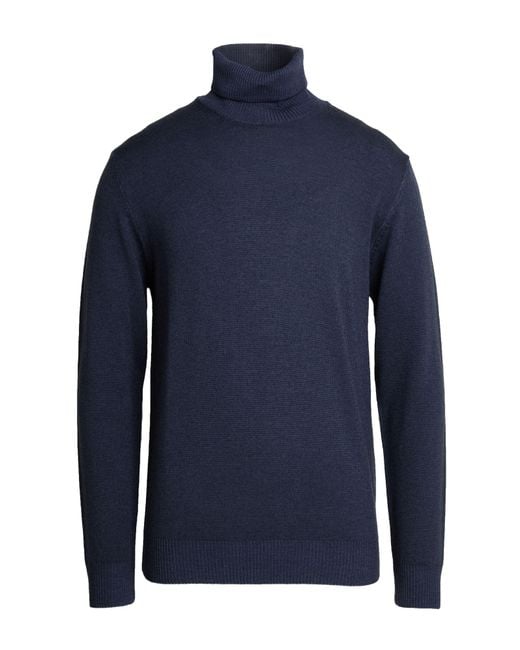 Officina 36 Blue Turtleneck for men