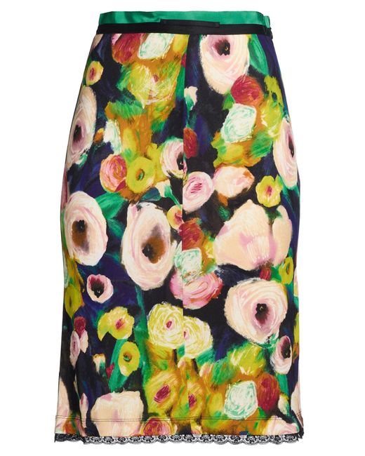 Paul Smith Green Midi Skirt