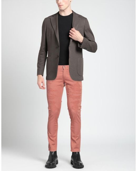 Dondup Red Pants for men