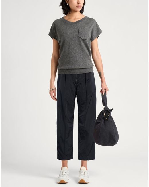 Elisabetta Franchi Blue Pants Polyester