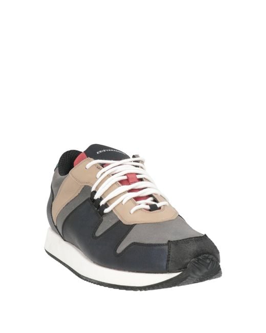 Kris Van Assche White Sneakers Leather for men
