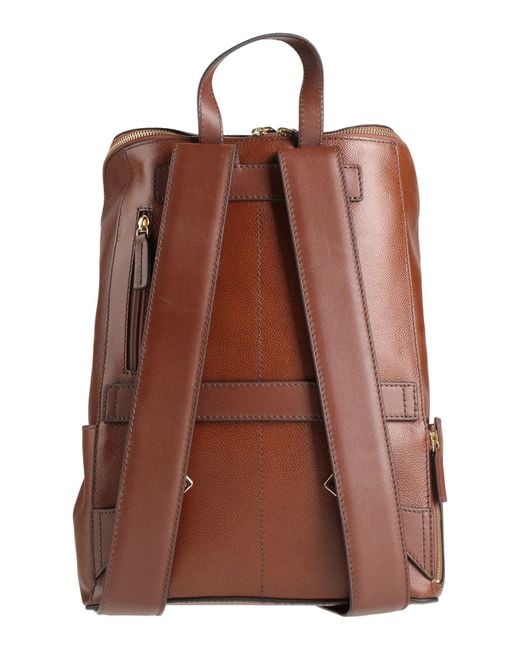 The Bridge Brown Rucksack for men