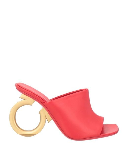 Ferragamo Pink Sandals
