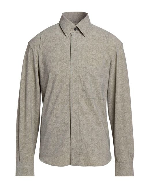 Xacus Gray Shirt Polyamide, Elastane for men