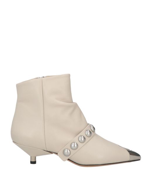 Isabel Marant Natural Ankle Boots