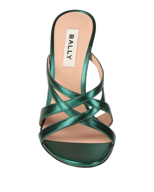 Bally Green Sandals