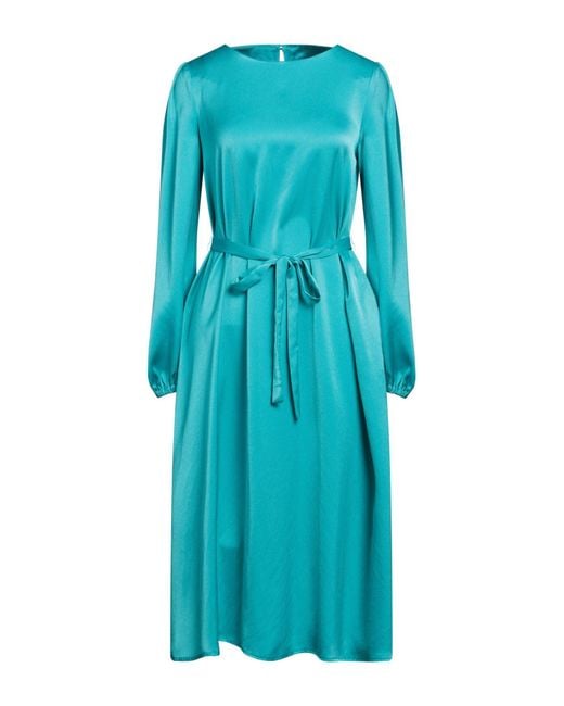 Vestido Midi THE ABITO Milano de color Blue