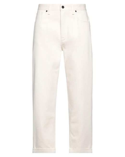 Fendi White Jeans for men