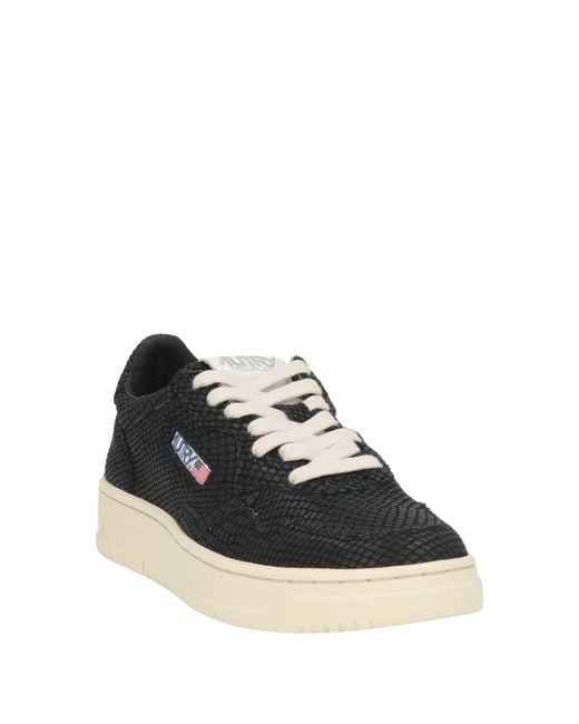 Autry Black Sneakers Leather