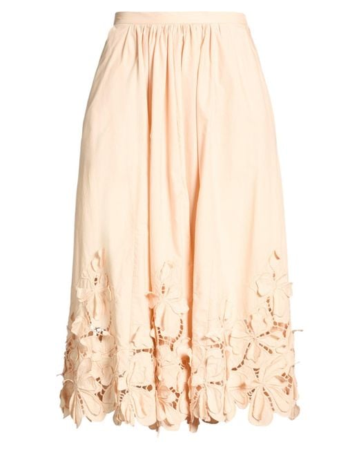 Forte_forte Natural Midi Skirt