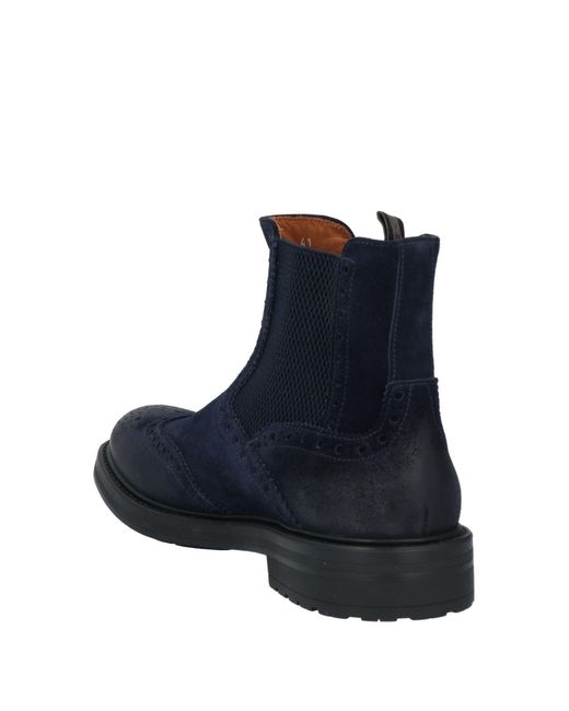 Rossi Blue Ankle Boots for men