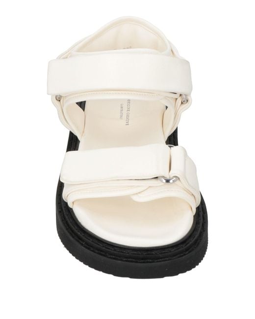 Officine Creative White Sandals for men