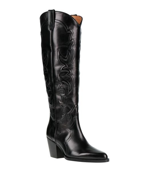 Maje Black Stiefel