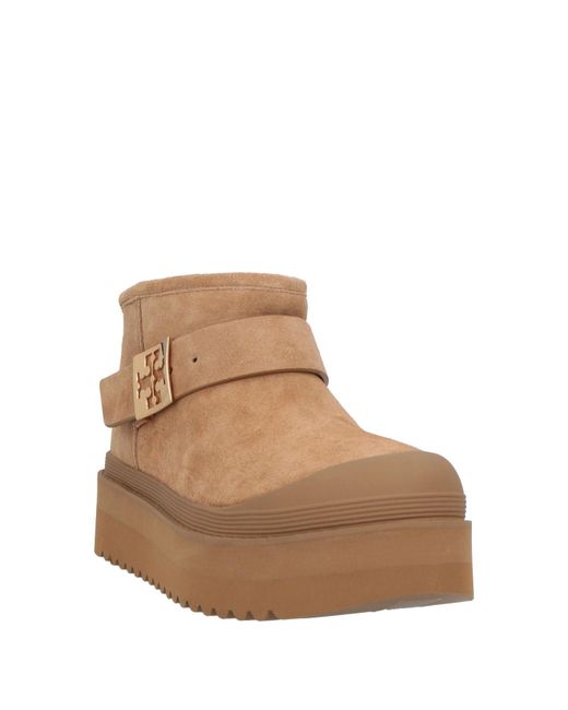 Tory Burch Brown Ankle Boots