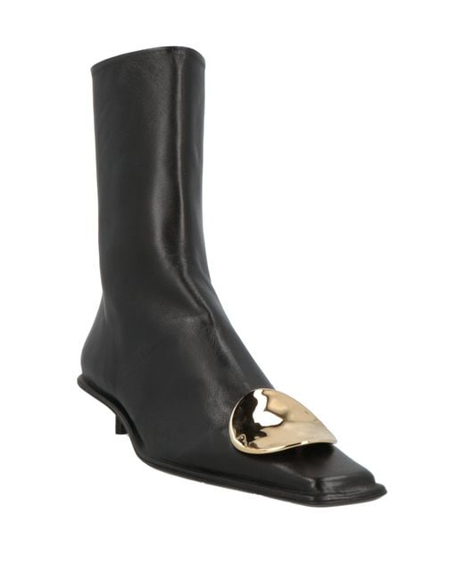 Jil Sander Black Stiefelette