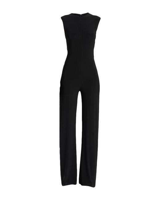 Norma Kamali Black Jumpsuits