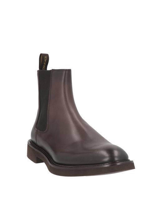 Doucal's Brown Ankle Boots for men