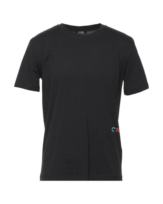 CoSTUME NATIONAL Black T-Shirt Cotton for men