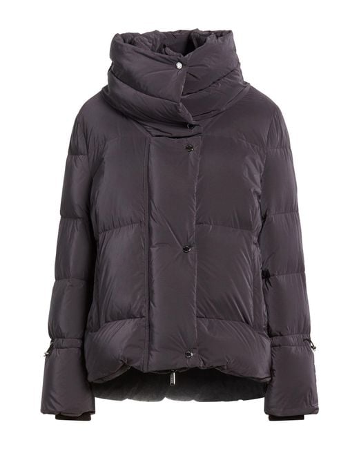 Moorer Gray Dark Puffer Polyamide, Polyester, Virgin Wool
