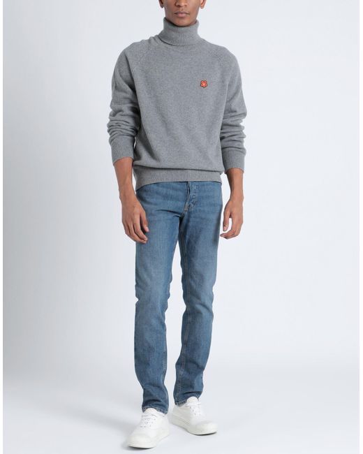 KENZO Gray Turtleneck for men