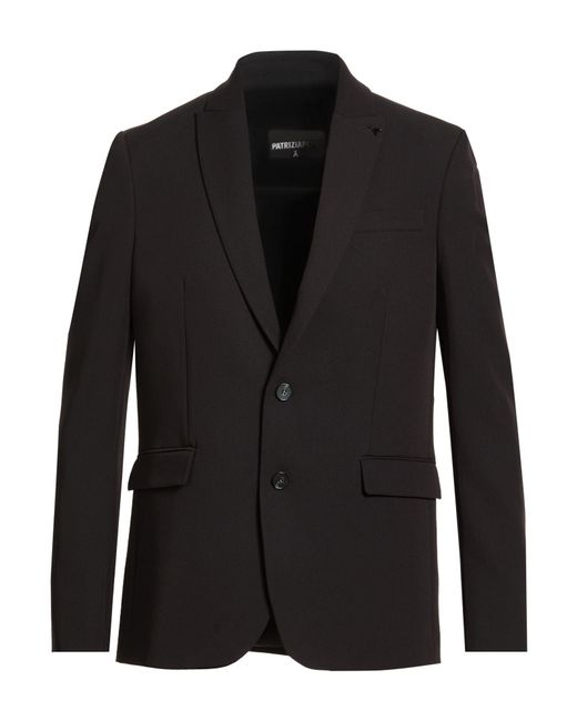 Patrizia Pepe Black Blazers for men