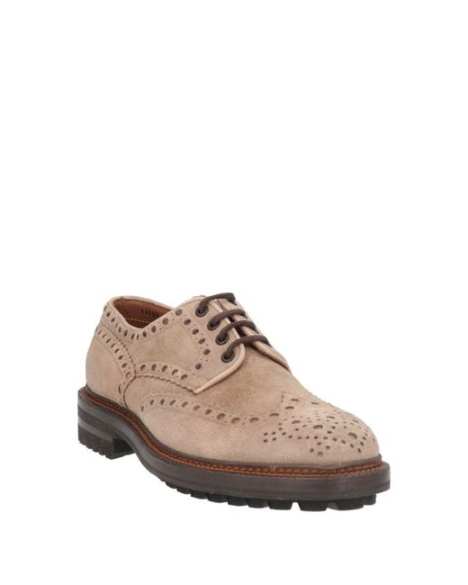 Stringate di Santoni in Brown da Uomo