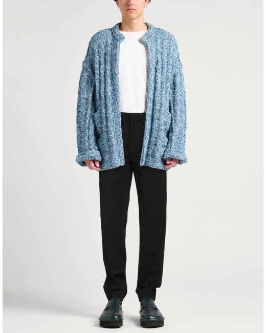 DSquared² Black Pants Virgin Wool, Elastane for men