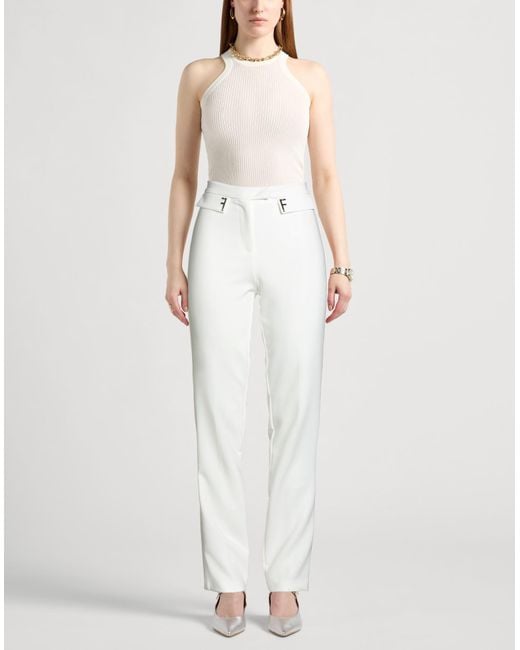 Fracomina Trouser in White Lyst