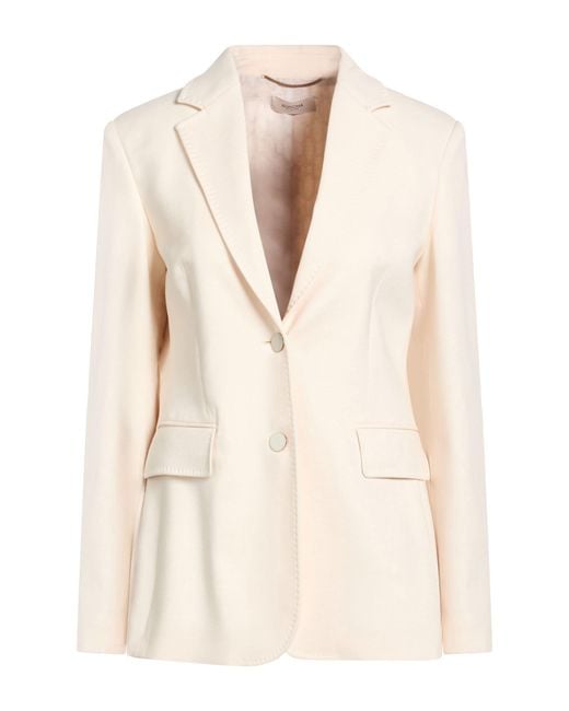 Agnona Natural Blazers