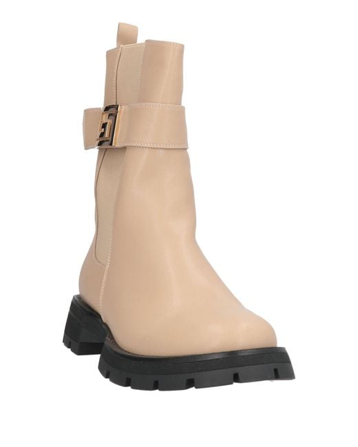 GAUDI Natural Ankle Boots Leather