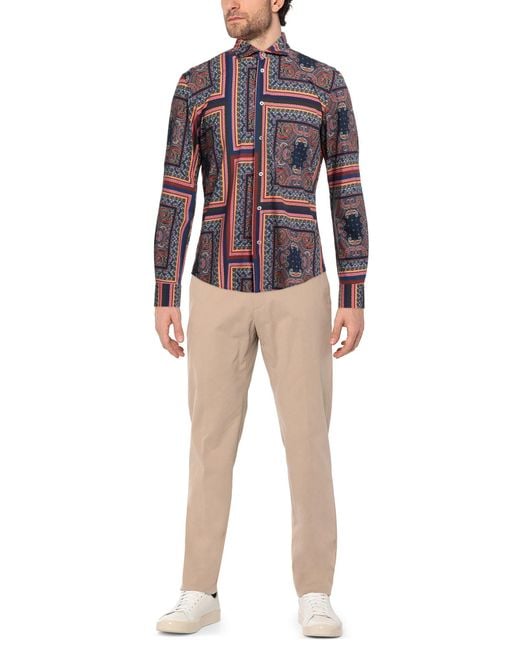 Brian Dales Blue Shirt for men