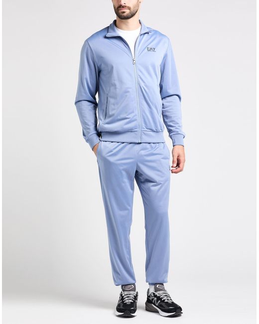 EA7 Blue Tracksuits for men