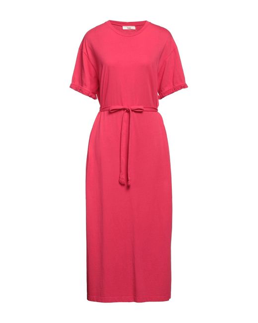 Suoli Pink Midi Dress