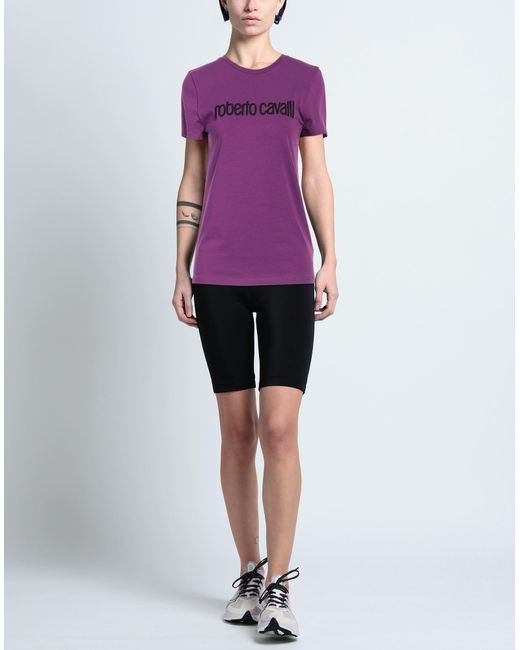 Roberto Cavalli Purple T-shirt