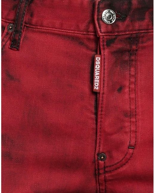 DSquared² Red Jeans for men